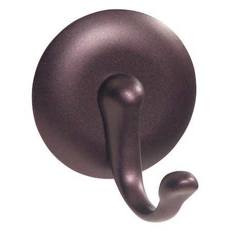 Interdesign iDesign Bronze Brown ABS Medium Hook 2 pk 55071